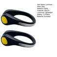 thumbnail image 7 of 2 Pcs Runner Shoes Clip Light Sneakers Light for Night Running Sports U-shape Luminous Shoes Clips for Hip-Hop Outdoor Night Riding Warning Light Clip-On Shoes, 7 of 7