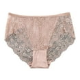 thumbnail image 1 of Gibobby Ropa Interior para Mujer Ropa interior de mujer Bragas de encaje sexy Estiramiento Hipster Calzoncillos Ropa interior Señora Ropa interior(Rosa， XXXL), 1 of 3