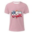 thumbnail image 4 of Taqqpue 4th of July Shirts for Men American Flag Patriotic T-Shirt Independence Day Graphic Short Sleeve Tee Tops Plus Size M-4XL, 4 of 5