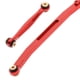 thumbnail image 3 of Lazos de enlaces de varilla de dirección de aleación 1/24 para piezas de coche RC Axial SCX24 AXI90081 AXI00001, fabricación CNC para actualización de rojo yotijar Enlaces de varilla de dirección de coche RC, 3 of 4