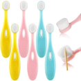 thumbnail image 1 of 6 Pieces Kids Extra Soft Nano Toothbrush Children Bristles Toothbrush Children Micro Nano Manual Toothbrush Set, 1 of 5