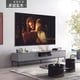 thumbnail image 5 of Modern Laser TV Cabinet Black Floor Telescopic Platform Consoles Solid Wood Table Luxury Meuble Tv Salon Living Room Furniture My Lux Decor Round, 5 of 8