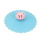 thumbnail image 1 of Tapa de copa de silicona de dibujos animados Tapa de copa sellada resistente al calor (Cabeza de cerdo rosa) Tmvgtek Original, 1 of 8