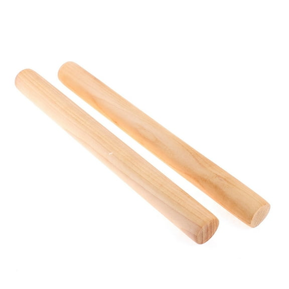 Unique Bargains Kitchen Flour Food Pastry Noodles Making Tool Rolling Pin Rod 2pcs