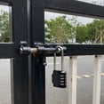 thumbnail image 2 of 4 Digit Number Combination Pad Lock Long Shackle Padlock Outdoor Waterproof Lock Suitcase Luggage High Security Coded Lock, 2 of 3