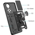 thumbnail image 2 of Magnetic Phone case compatible Huawei Nova/ 9 Honor 50, Slide Camera Lens Protection and Built in 360 Rotatable Ring Holder Cheap and fine, 2 of 5
