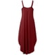 thumbnail image 5 of Moda mujer verano casual sin mangas sexy halter dobladillo irregular vestido sólido Fridja  hj1319, 5 of 5