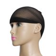 thumbnail image 3 of Nouveauté 2 Pcs/ensemble Bas Unisexe Doublure de Perruque Bonnet en Nylon Extensible Respirant, 3 of 6