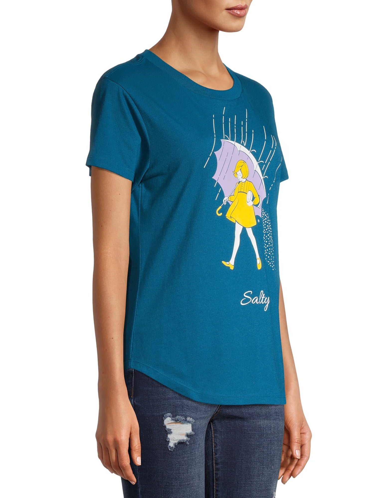 morton salt girl t shirt