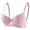 Pink, variant on Women's Lace Underwire Bra Sexy Demi Balconette Comfortable Support Everyday Wear T-Shirt Friendly Sheer Mesh Design