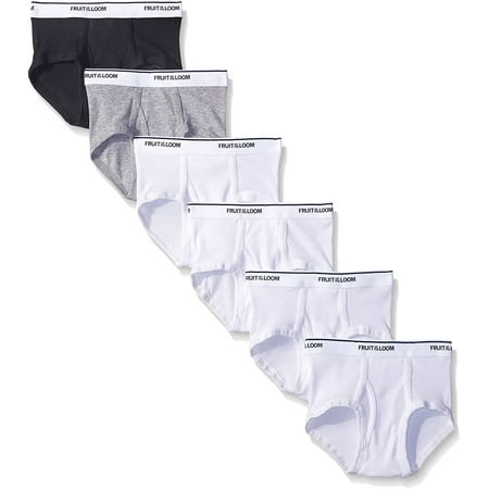 Hanes Boys Pure Comfort Organic Cotton Brief Underwear, 4 Pack