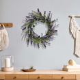 thumbnail image 4 of Nearly Natural 4785 Lavender Wreath 20-Inch Purple, 4 of 4