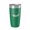 Green, variant on Duck Lake Map Tumbler Travel Mug Insulated Laser Engraved Coffee Cup Muskegon County Michigan 20 oz Coral