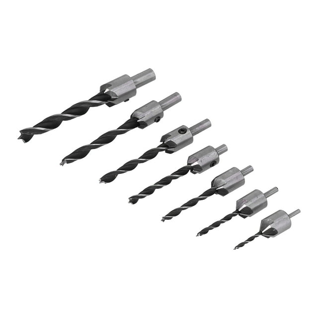 Broca avellanada Jadeshay Juego de brocas avellanadas para madera A