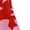 Watermelon Red, variant on LWavelet Women Floral Print Maxi Skirt Elastic Waist With Pockets Boho Summer Long Skirt Blue 2XL