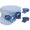 Light Blue, variant on Beret Hat for Women - Summer Denim Flat Top Beret with Floral Classic French- Casual Headwear for Daily & Wear