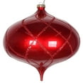 thumbnail image 1 of Vickerman MT198603D 8 Po Ornement en Filet de Paillettes de Bonbons Rouges, 1 of 1