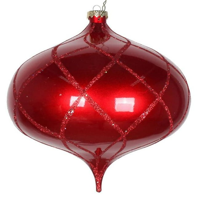 Vickerman MT198603D 8 Po Ornement en Filet de Paillettes de Bonbons Rouges