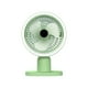 thumbnail image 1 of Mini ventilador de escritorio con luz LED, recargable por USB, tres velocidades ajustables para uso en el hogar y la oficina, ventilador de circulación portátil con batería de 1800 mAh para refrigera, 1 of 6