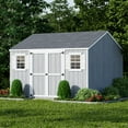 thumbnail image 3 of Little Cottage Co. 12x12 Value Workshop Shed with Operable Windows, Outdoor Wood Storage Do-It-Yourself Precut Kit, 3 of 13