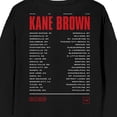 thumbnail image 4 of Kane Brown Drunk or Dreaming Tour Adult Black Crew Neck Sweatshirt-XL, 4 of 4