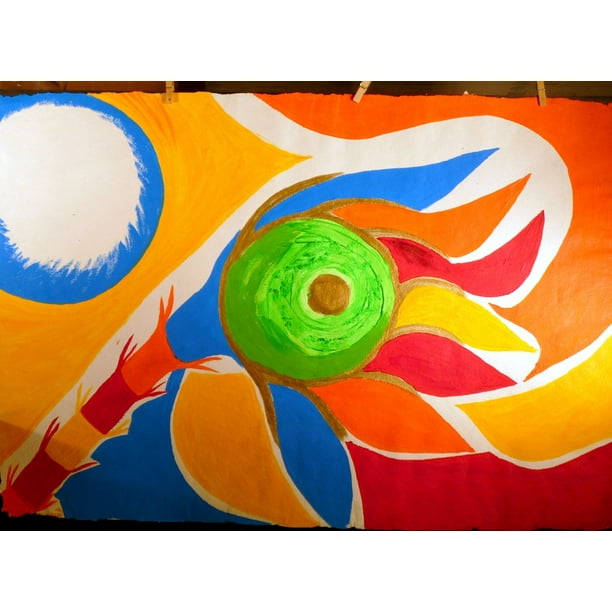 Drawing Color Life Flower Inch By 30 Inch Laminated Poster With Bright Colors And Vivid Imagery Fits Perfectly In Many Attractive Frames Walmart Com Walmart Com