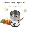 thumbnail image 3 of Grinder Household Mini Stainless Steel Electric Herb Pulverizer Four Edged Blade 150W High Power Ultrafine Coffee Triturator, 3 of 9