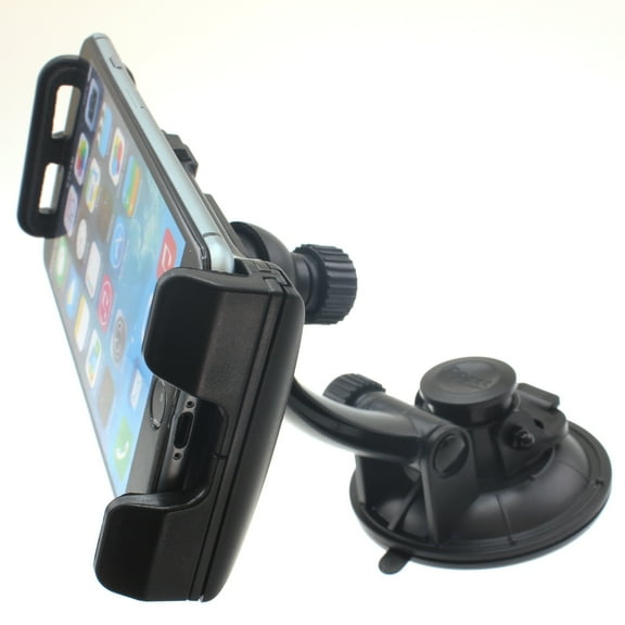 Dash Car Mount for iPhone SE (2022) - Windshield Holder Strong Grip Cradle Swivel Dock Z8L Compatible With iPhone SE 2022 (3rd Generation)