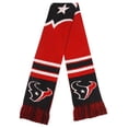 thumbnail image 2 of Houston Texans Scarf Colorblock Big Logo Design, 2 of 2