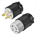 thumbnail image 1 of Conector Macho/Hembra NEMA L15-30P/30C, 30 A, CA 250 V, 3 , 4 Cables, Conexión A , Bloqueo por ., 1 of 7