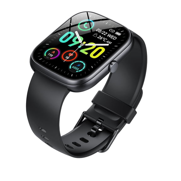 Smart Watch Fits for iPhone and Android, 1.91-inch Fitness Tracker Samrtwatch, IP68 Waterproof Smartwatch for Women and Men, Smart Watch with Bluetooth Call(Answer/Make Calls), 120  Sports Modes