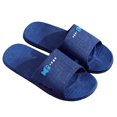 thumbnail image 5 of Unisex Fish Design Slide Sandals Non-Slip Quick Dry Lightweight House Slippers for Indoor Outdoor Bathroom Pool Beach Navy,Size 7.5-8.5, 5 of 5
