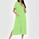 thumbnail image 1 of Camisón largo con cremallera para mujer, bata de punto, largo completo, color degradado, con bolsillos, 1 of 7