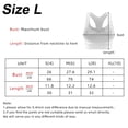 thumbnail image 2 of Sujetador deportivo para mujer Sujetador deportivo con cordones Sujetador de yoga Entrenamiento Copas extraíbles Ropa de entrenamiento Camisola Top Adepaton BST3006877-3, 2 of 6