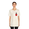 thumbnail image 3 of Pocket Peekaboo Cat Animal Lover Unisex Shirt, 3 of 4