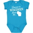 thumbnail image 3 of Inktastic Someone in Wisconsin Loves Me Boys or Girls Baby Bodysuit, 3 of 5