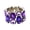 A, variant on Beautiful Stretchable Crystal Bridal with Multi Tone Rhinestones Wedding Bangle Fashionable Gift for Her