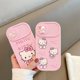 thumbnail image 3 of Fundas de teléfono con ventana deslizante 3D Sanrio Hello cat Kitty para iPhone 14 13 12 11 Pro Max XR XS MAX X contraportada, 3 of 4