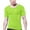 Green, variant on Clearance Men's Shirt, Xunlbb Men's Solid Color Drying Sport Train Short Sleeved V-Neck Shirts