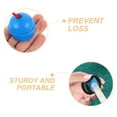 thumbnail image 3 of WRITWAA 6Pcs Billiard Pool Cue Chalk Holder Compact Chalk Clip for Cue Sticks Assorted Colors, 3 of 8