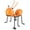 Yellow, variant on Bad Piggies Ant Decor Metal Wall Art Garden Decoration Cute Metal Ants Figurines for Indoor Outdoor Wall Sculptures Garden Yard Fence Insect Ornaments Bedroom Living Room Hanging Decorations