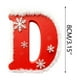 thumbnail image 2 of Adornos navideños personalizados | Adornos colgantes con el alfabeto de 26 letras | Decoración acrílica para colgar en el árbol de Navidad y el hogar, 2 of 4