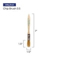 thumbnail image 2 of Pincel para Pintura Profesional 36 unidades 1/2 pulgada Marrón Claro, 2 of 5