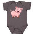 thumbnail image 3 of Inktastic Cute Pig Boys or Girls Baby Bodysuit, 3 of 5