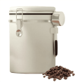 thumbnail image 1 of Recipiente hermético para café de acero inoxidable de 1800 ml con cuchara medidora y rastreador de fechas, bloqueo de frescura para cocina B, 1 of 8