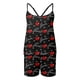 thumbnail image 3 of MKLEKYY Camisola y Pantalones Cortos con Estampado de Corazones para Mujer, Sexys, Sin Mangas, para El Hogar, Pijamas de Moda, Ropa de Dormir, 3 of 3