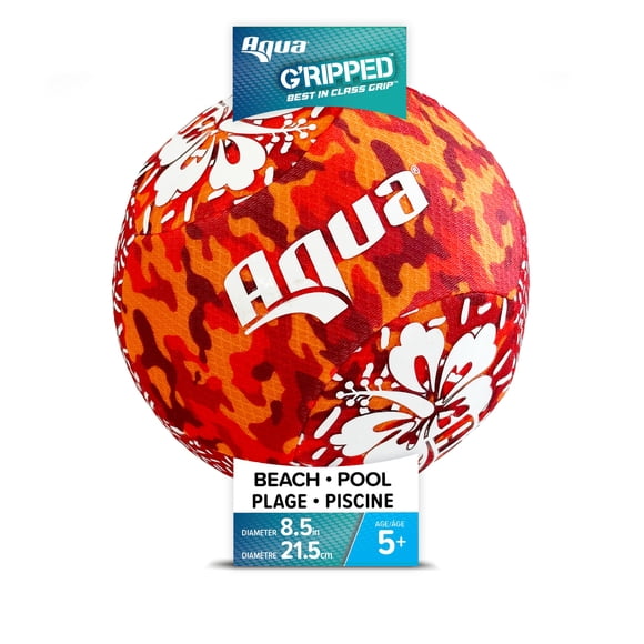 Aqua Leisure Jr. G’RIPPED Volleyball – Easy-Grip Outdoor & Water Volleyball (Ages 5+)