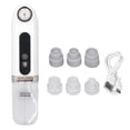 thumbnail image 2 of Face Vacuum Pore Cleaner, 3 Modes Rechargeable White Heads Removal Vacuum Heating 6 Suction Heads Visual  For Facial Care, 2 of 8