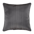 thumbnail image 4 of Five Queens Court  Darwin Charcoal 20 Inch Square Decorative Throw Pillow, 4 of 4