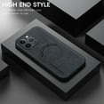 thumbnail image 2 of Allytechgroup Magnetic Phone Case for iPhone 14 Pro Max, PU Leather Compatible with Magsafe Military-Grade Drop Protection iPhone 14 Pro Max Case Phone Bumper Case 2024, Black, 2 of 9
